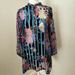 Johnny Was Ontari Tunic Size XS